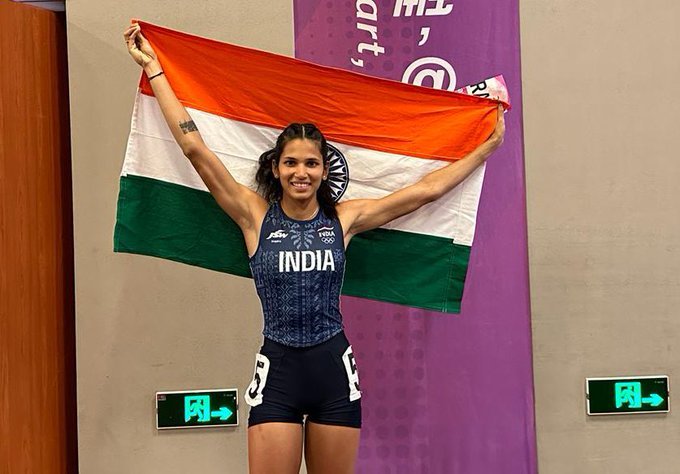 Yarraji Clinches 60m Hurdles Gold With National Record Time Of 8.04 Seconds
