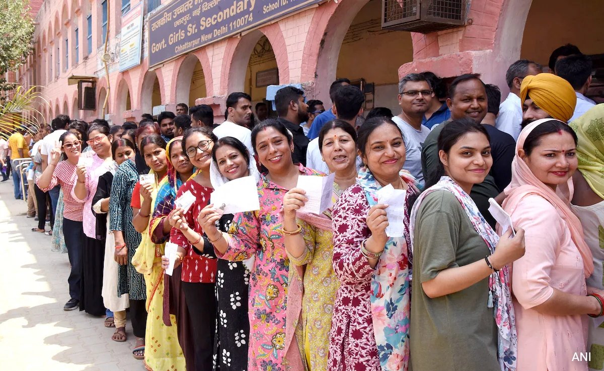 दिल्ली विधानसभा चुनाव में मुकाबले में 1,040 उम्मीदवार
