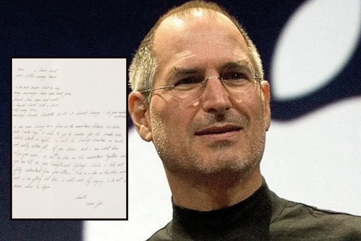 Steve Jobs’ Letter On Kumbh Mela Plan Sells For Rs 4.32 Crore