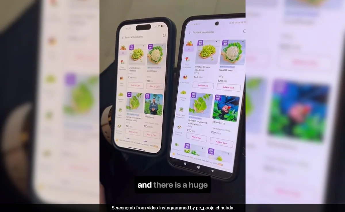 iPhone यूजर्स को लग रहा बड़ा चूना, ज्यादा कीमत वसूल रहा Zepto, Android वालों की कीमत में है इतना अंतर
