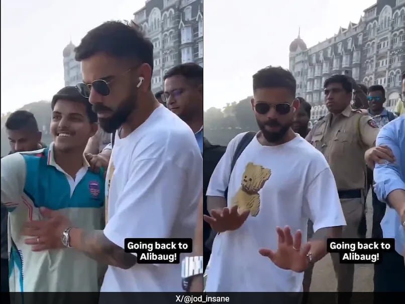 “Bhai Mera Raasta Mat Roko”: Virat Kohli Frustrated By Fans. Video