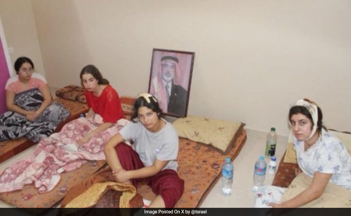 Israel Shares Video Of women soldiers being kidnapped on Oct 7, 2023