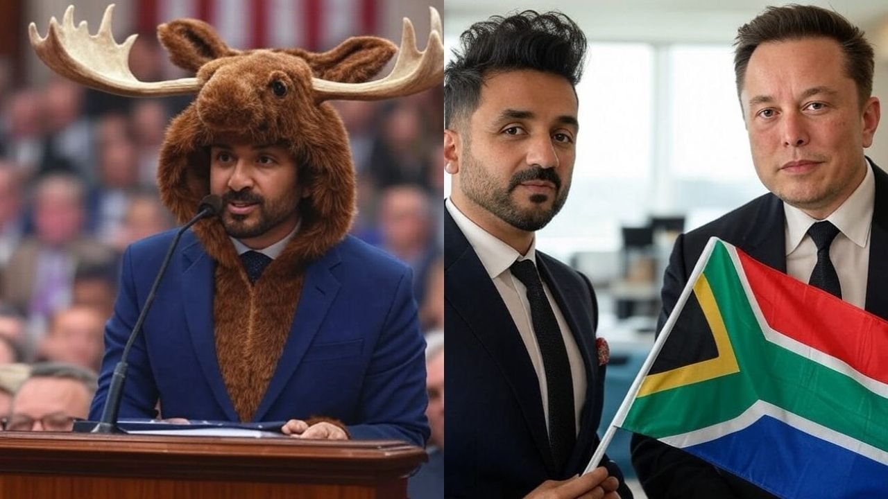 ‘He is dangerous for AI’: Netizens roast Vir Das’ pictures from Trump’s Inauguration