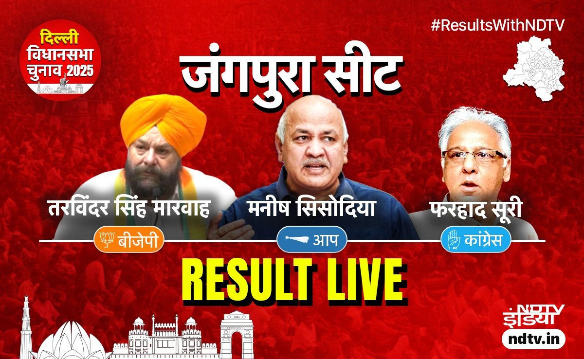 Delhi Election Result Live: जंगपुरा सीट से मनीष सिसोदिया को मिली शिकस्त, बीजेपी से करीबी मुकाबले में हारे