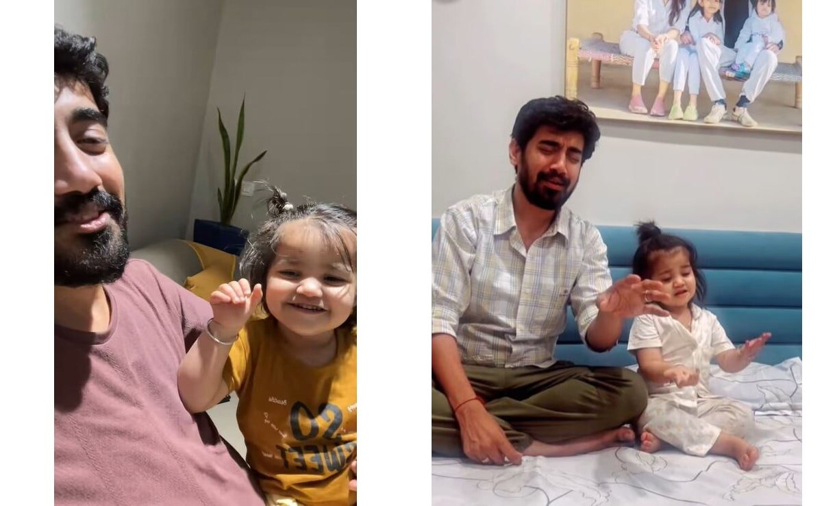पिता संग पापा की परी ने लगाए ऐसे पक्के सुर, वीडियो देख दिल हार बैठे लोग, लूप में देख रहे हैं वीडियो