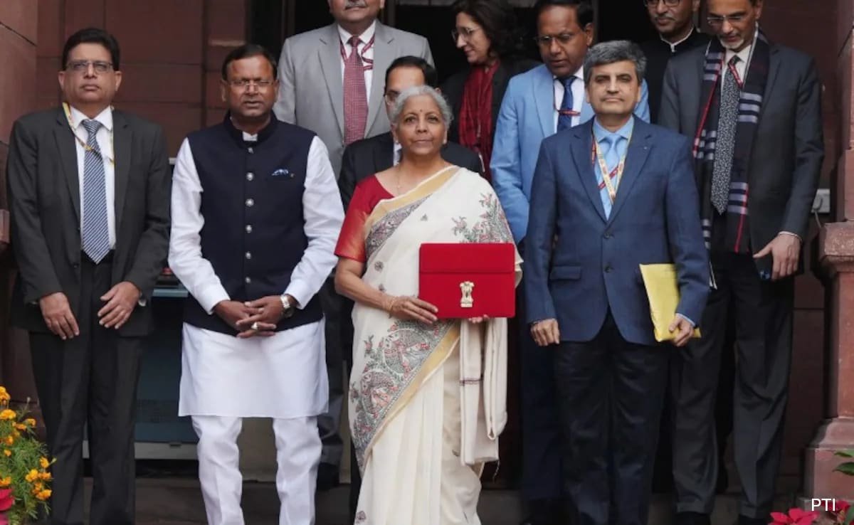 Nirmala Sitharaman Set For Budget Speech With Tablet In ‘Bahi Khata’ Sleeve