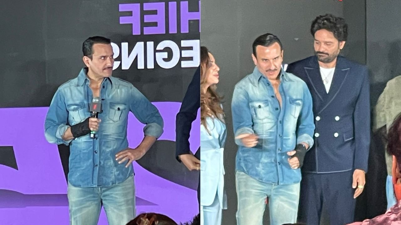 Saif Ali Khan makes FIRST public appearance at Netflix event after stabbing incident, says THIS