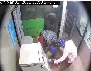 Video – Gone In 4 Minutes: How 4 Men Stole Rs 30 Lakh From Telangana ATM